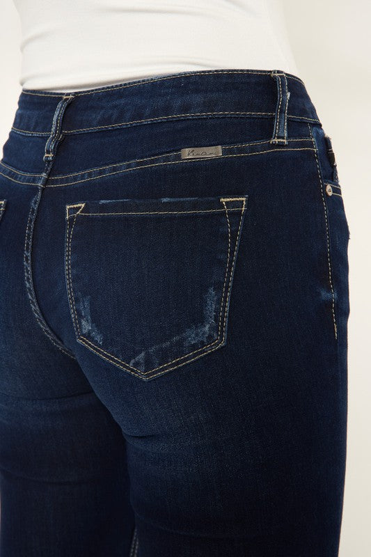 Asher Mid Rise Flare Jeans