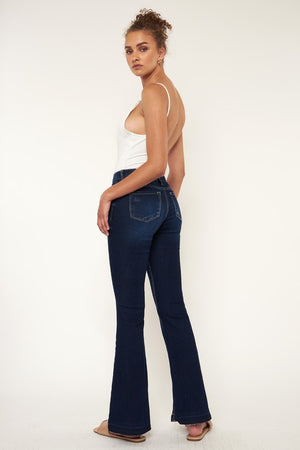 Asher Mid Rise Flare Jeans