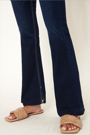 Asher Mid Rise Flare Jeans