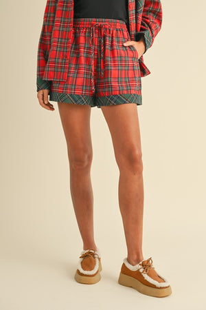 Pretty in Plaid Pj Set