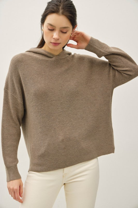 Lexis Hooded Sweater Mocha