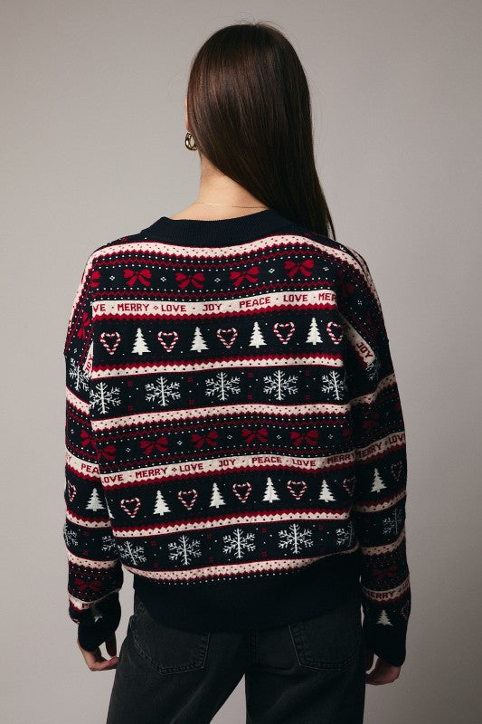 Peace Love Joy Sweater